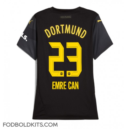 Borussia Dortmund Emre Can #23 Udebanetrøje Dame 2024-25 Kortærmet